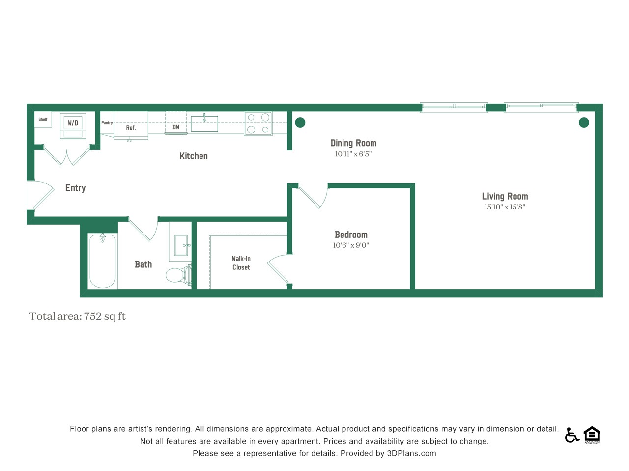 Floor plan layout diagram for JML -S1